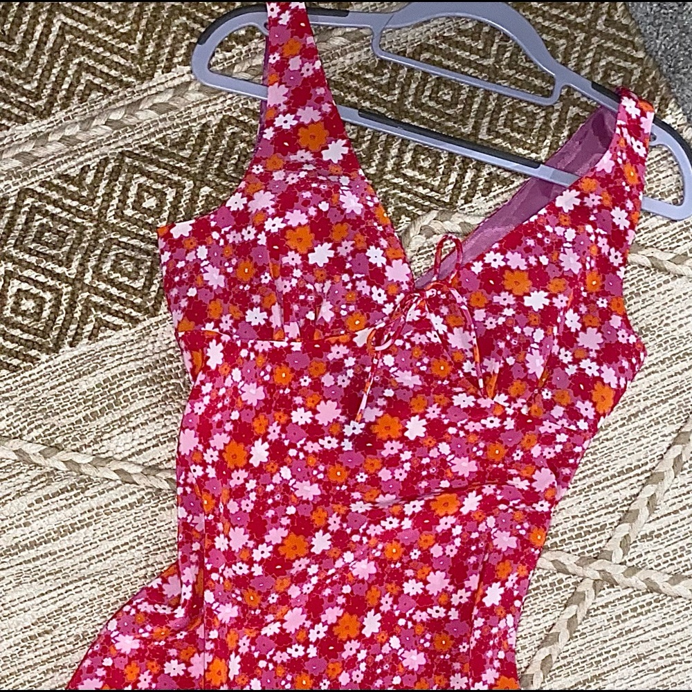 🌺EXPRESS🌺 pink floral dress